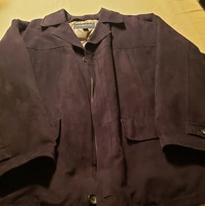 Men's London Fog Suede Coat